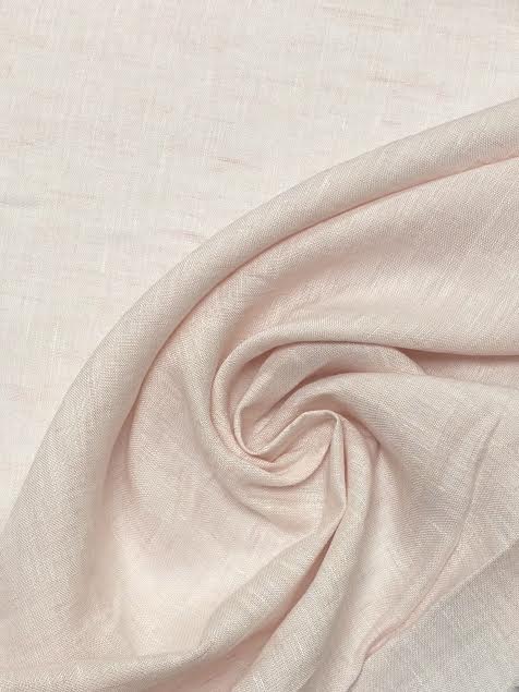 Soft Pink Solid | Linen | Made in Italy