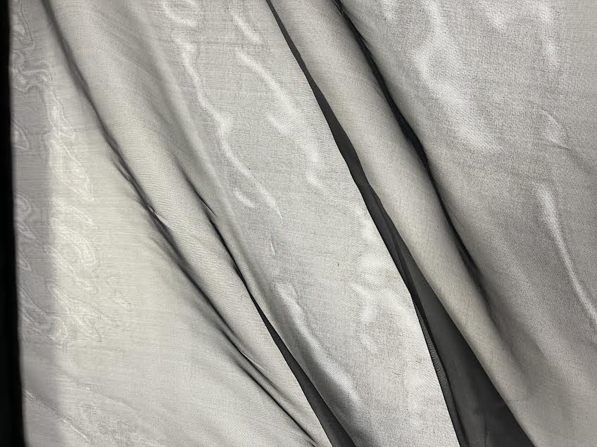 Black Organza | Silk | Made in Italy