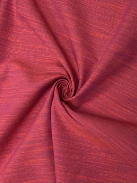Deep Rose Solid | Yarn Dyed Woven Cotton
