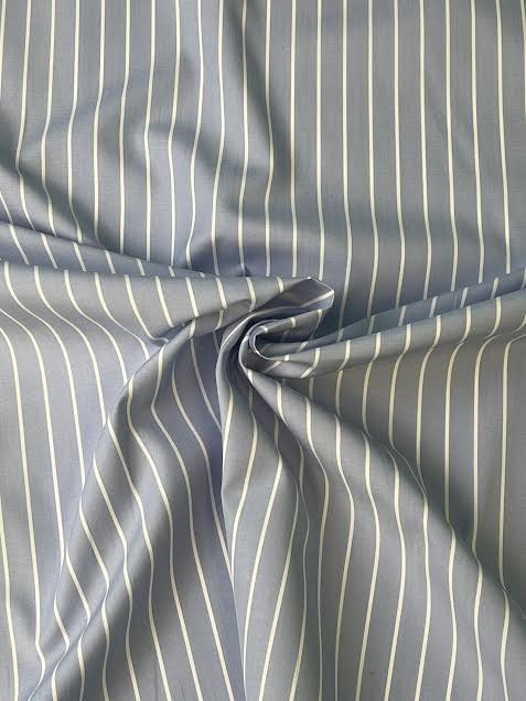 Balenciaga Blue Stripe | Cotton | Made in Italy