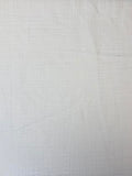Solid White | Linen Rayon Blend