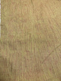 Green & Red Weave Crinkled Washed | Linen | Made in Italy
