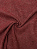 Chanel Burgundy Wool | Made in Italy