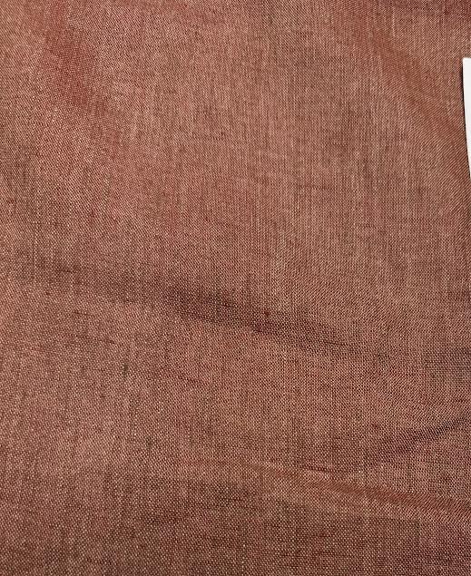 Red Crinkled Washed | Linen | Made in Italy