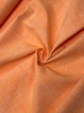Pastel Orange Solid | Yarn Dyed Woven Cotton