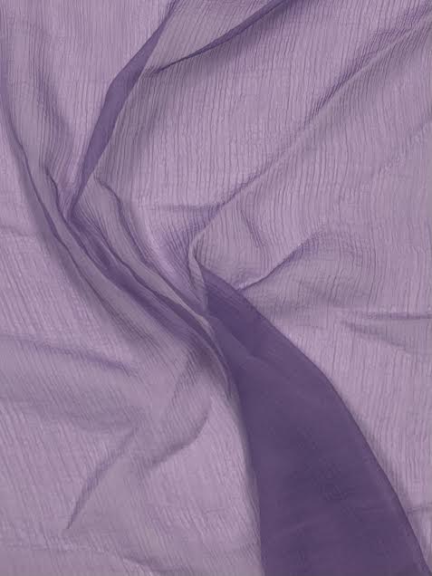 Light Purple Silk Crepe Chiffon | Made in Italy