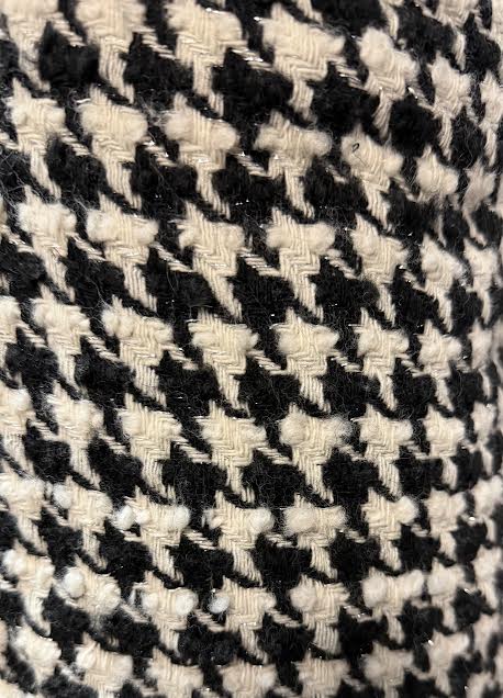 Chanel Deadstock | Black and White Tweed | Made in Italy