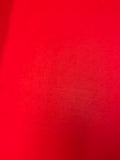 Red Solid | Viscose | Made in Italy