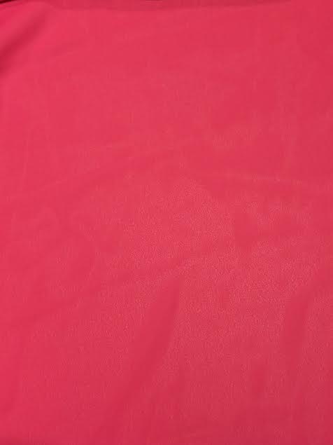 Hot Pink Solid | Crepe Georgette Chiffon