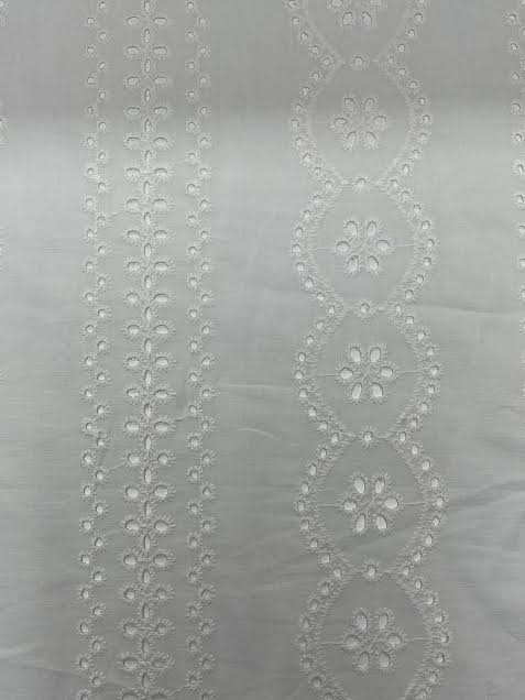 Trim Stripe Sangallo Eyelet Cotton | Lace | Made in Italy
