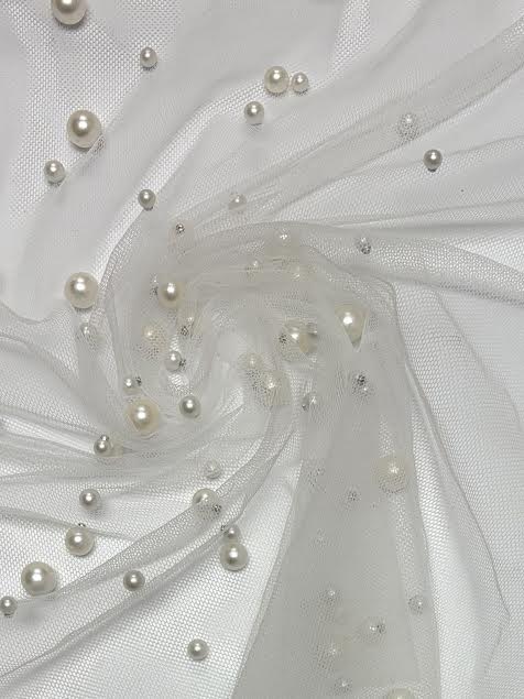 Multi Sized Pearl | Mesh