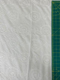 White Circular Sangallo Eyelet Cotton | Lace | Made in Italy