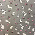 Grey Bunny | Cotton Terry | Made in Italy