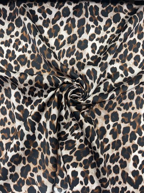 Cheetah Print | Viscose | Made in Italy