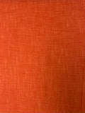 Cool Orange Solid | Yarn Dyed Woven Cotton