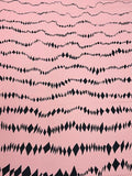 Altuzarra | Pink Diamond Printed Viscose | Made in Italy