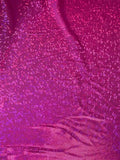 Pink Shattered Glass Metallic | Spandex
