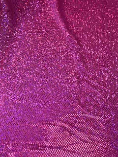 Pink Shattered Glass Metallic | Spandex