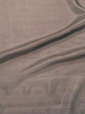 Dark Grey Silk | Chiffon | Made in Italy