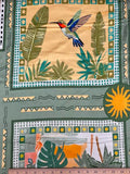 Multicolor Panel Print | Viscose | Made in Italy