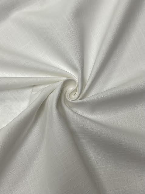 White Solid | Yarn Dyed Woven Cotton