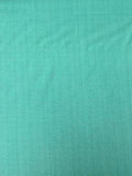 Turquoise Solid Slub | Viscose | Made in Italy