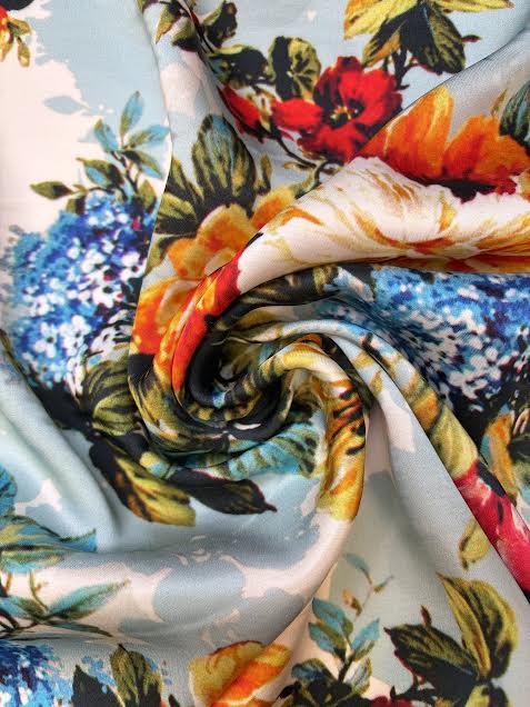 Multi Floral | Silk | Made in Italy