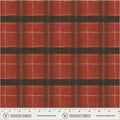 Window Pane Plaid in Barn Red | The Plaid One | Marcia Derse