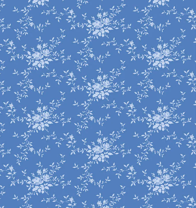 Noel in Cornflower | Tone Finnanger | Tilda Fabrics | Something Blue