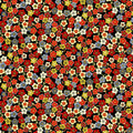 Cherry Blossoms Metallic in Black | CHONG-A HWANG | Lotus Garden
