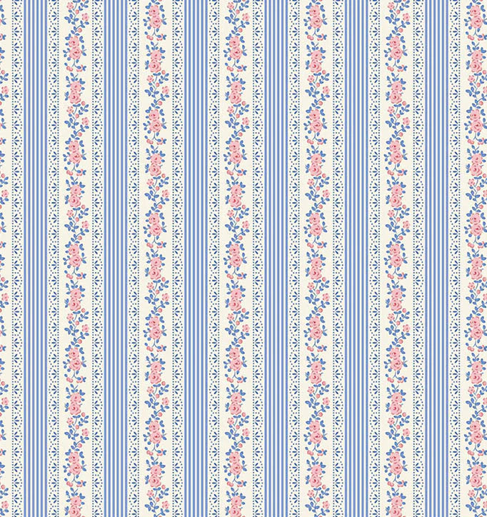 Claramay in Blue | Tone Finnanger | Tilda Fabrics | Something Blue