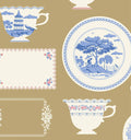 Labels & Ornaments in Ochre | Tone Finnanger | Tilda Fabrics | Something Blue