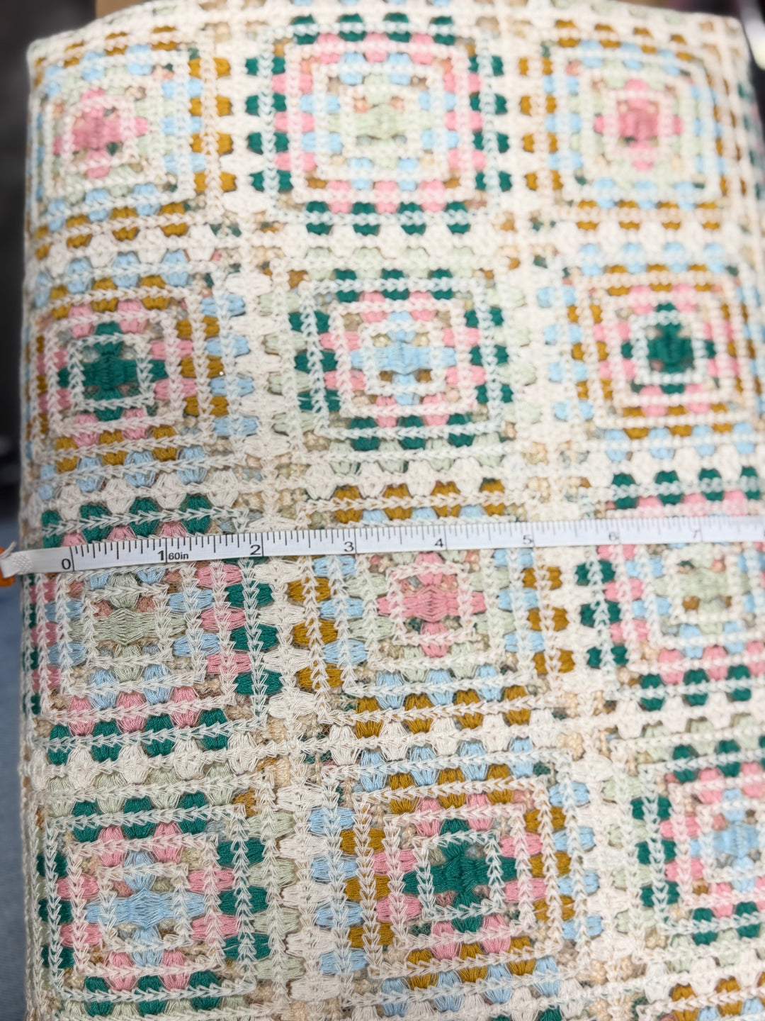 Multicolor crochet | Cotton blend Spring Crochet