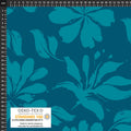 Large Flowers in Teal | Avalana Jersey | Stof Fabrics 19-1618