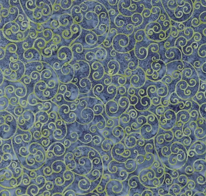 Batiks Radiant Flourish in Denim Bijou | Riley Blake Designs