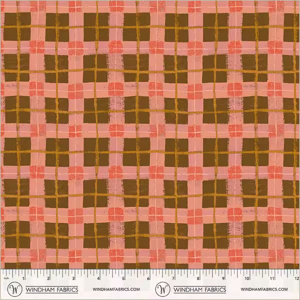 Dream Linoleum Plaid in Dream Linoleum | The Plaid One | Marcia Derse
