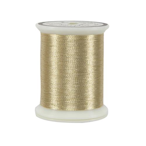 Thread | Metallic Thread 500yd Light Gold| Superior Thread