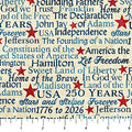 Words in Beige Multi  | America 250-Stonehenge