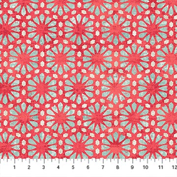 Small Medallion in Red Multi | by Aimee Wilson | Boho Bliss