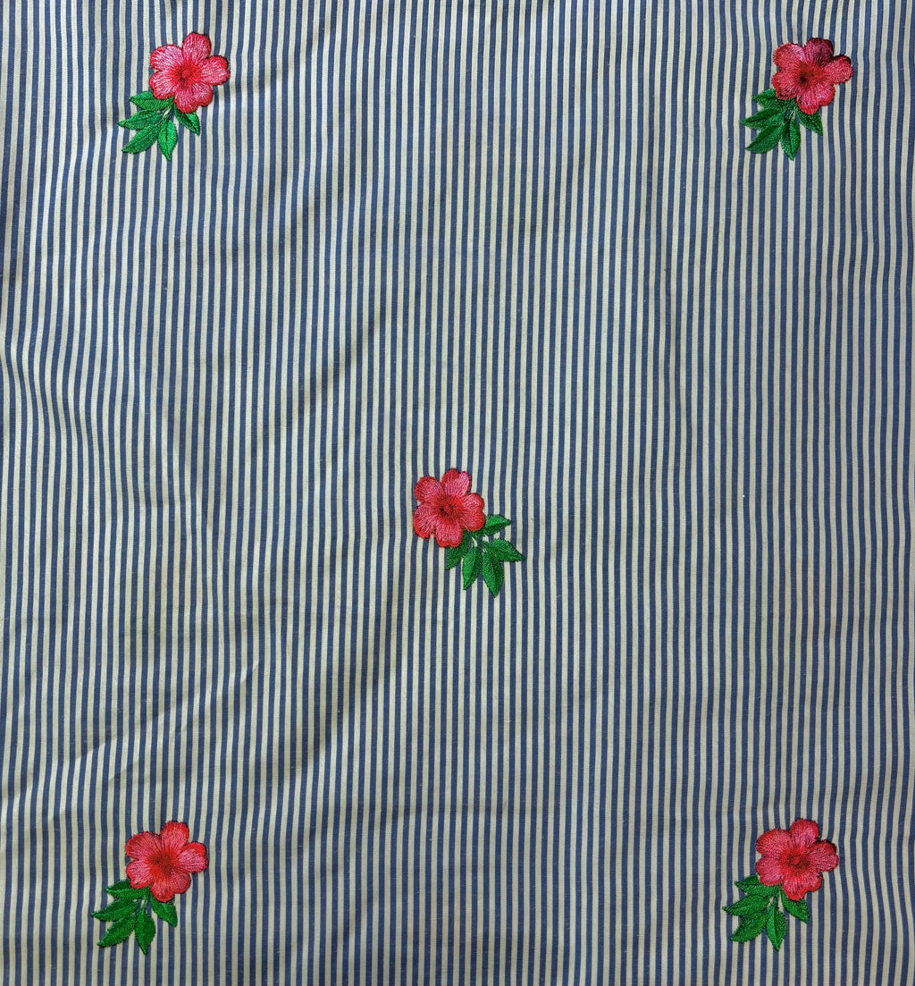 Embroidered Shirting