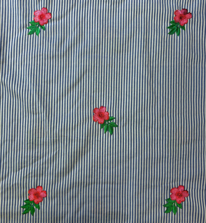 Embroidered Shirting