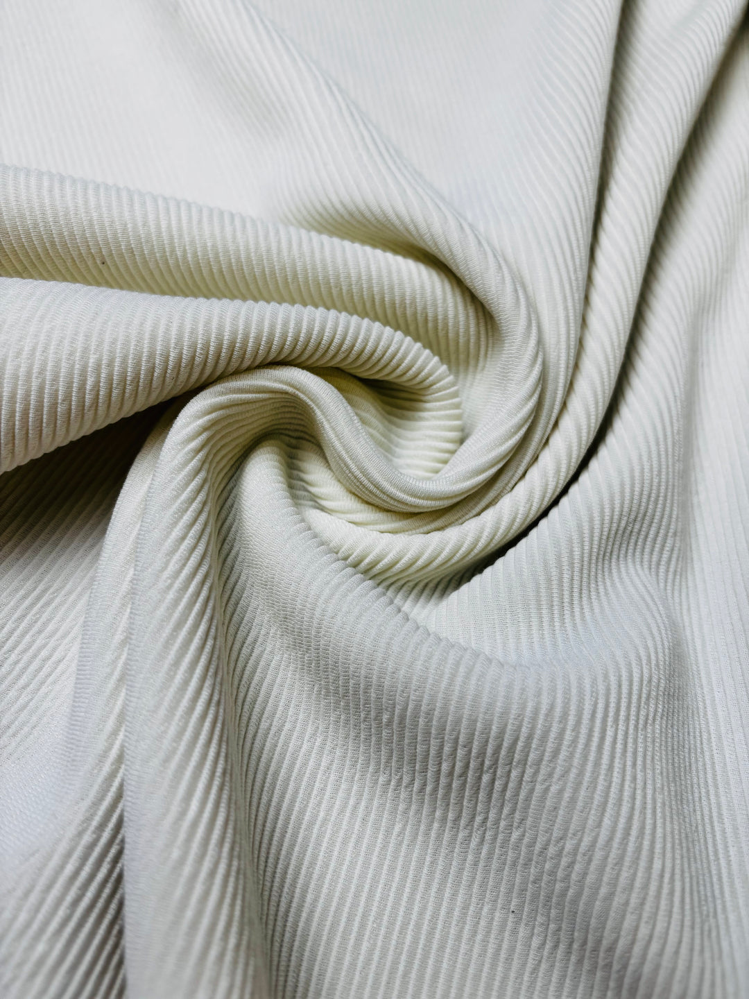 Pop Cream | Rib Knit