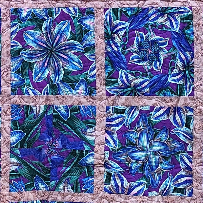 4 Patch Kaleidoscope Quilt Class-July 25th 12-4 PM