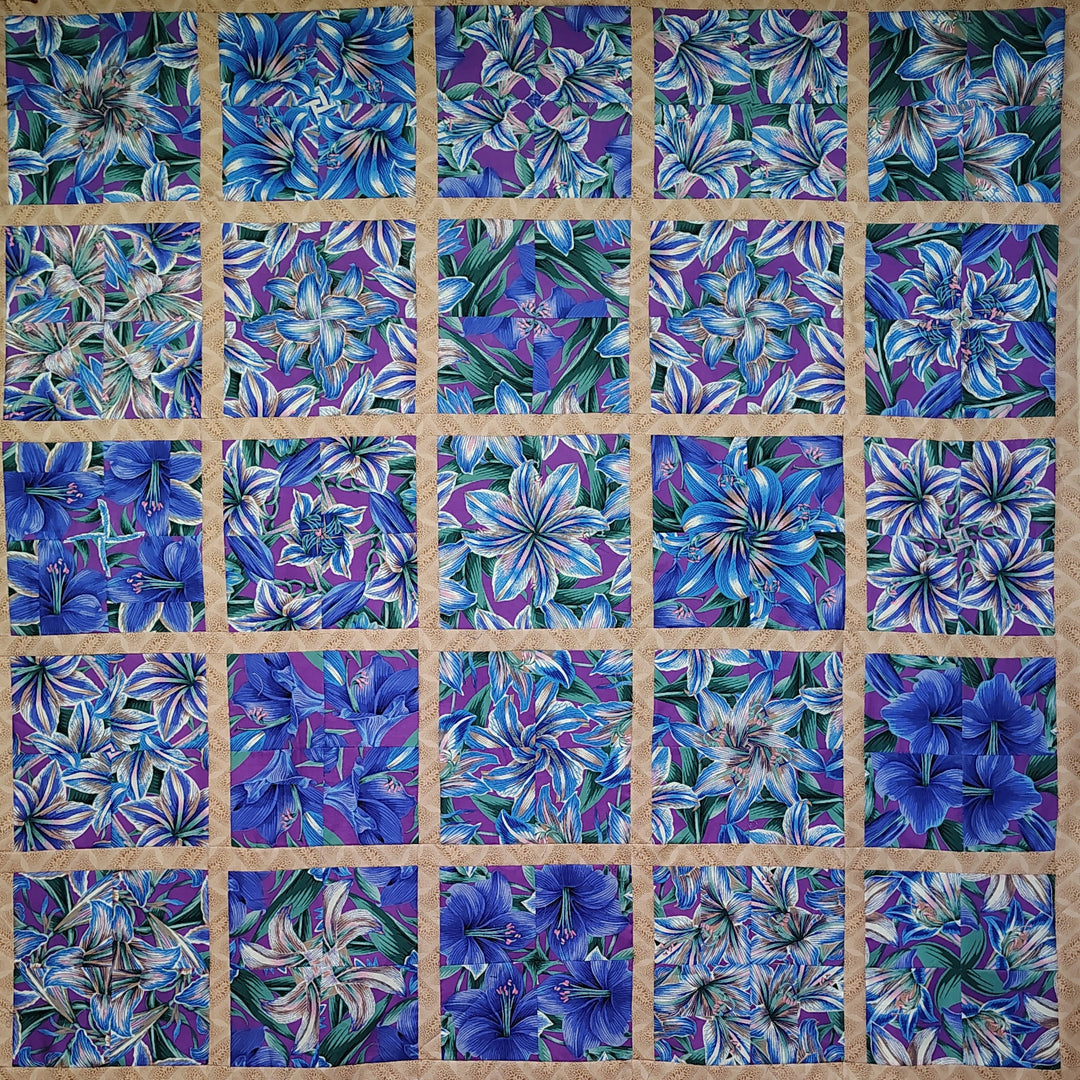 4 Patch Kaleidoscope Quilt Class-July 25th 12-4 PM
