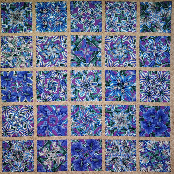 4 Patch Kaleidoscope Quilt Class-July 25th 12-4 PM