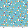 Rainbows in Light Blue | Lindsey Sager | Noah and Friends| Price Per panel