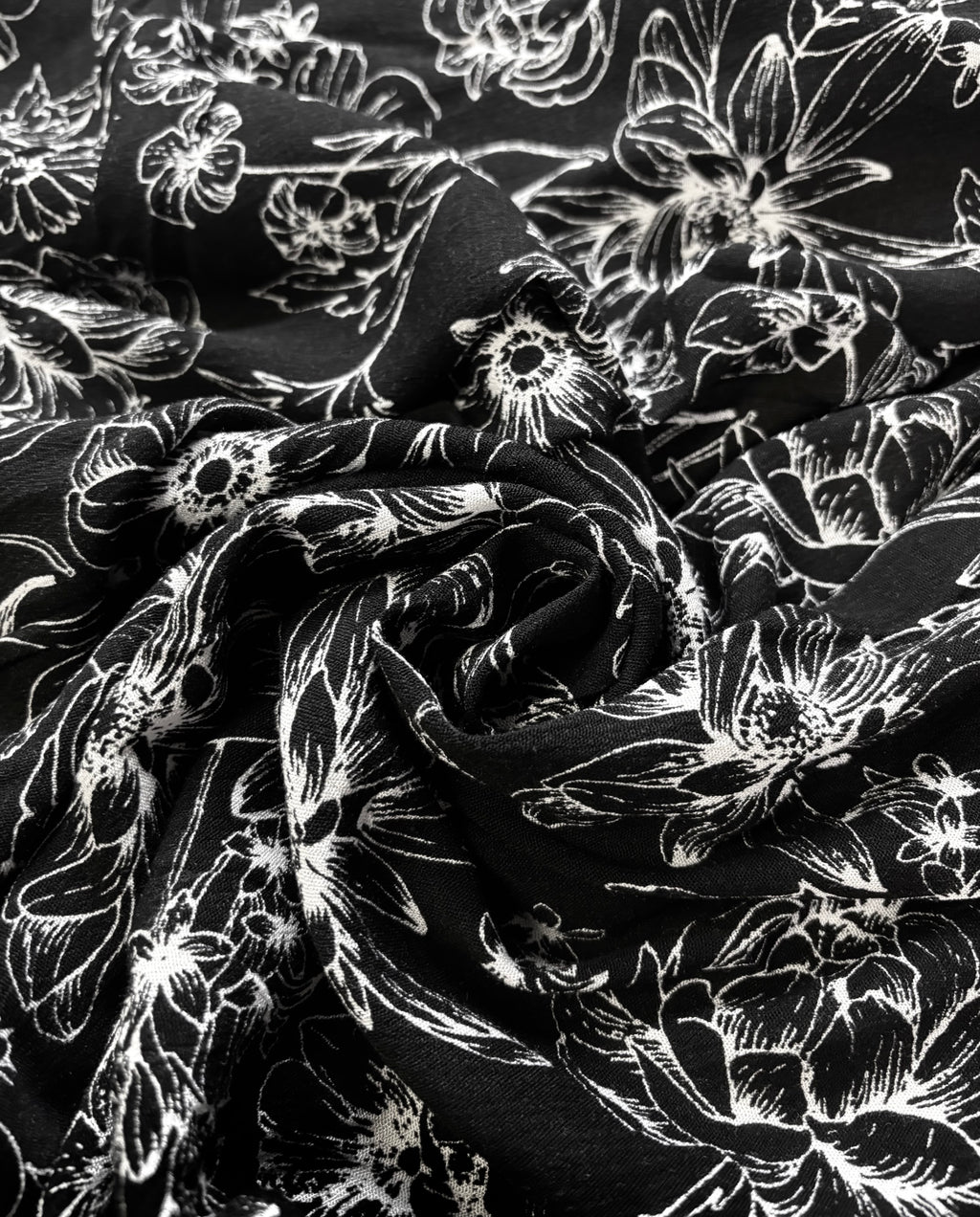 Floral | Crinkle Rayon
