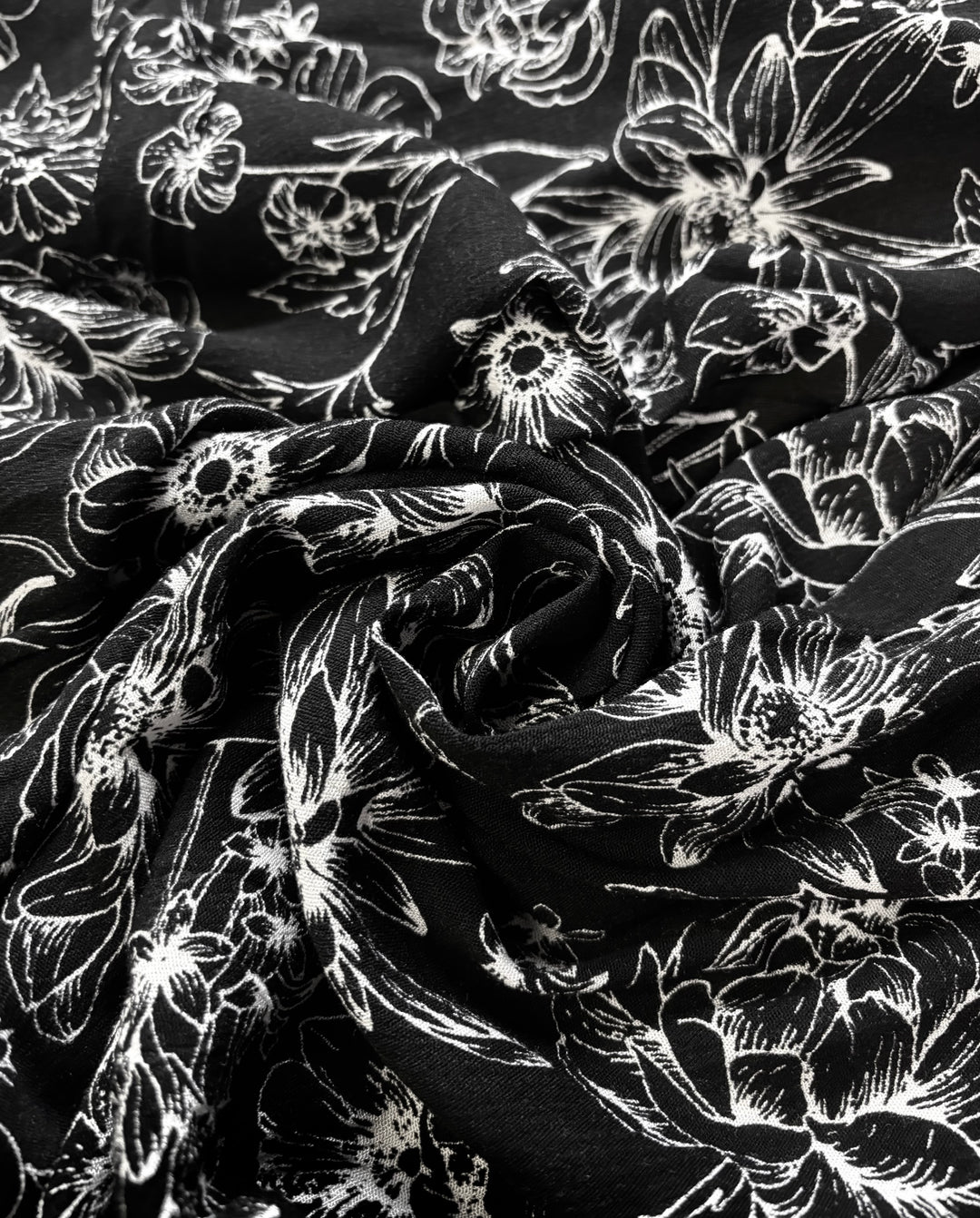 Floral | Crinkle Rayon