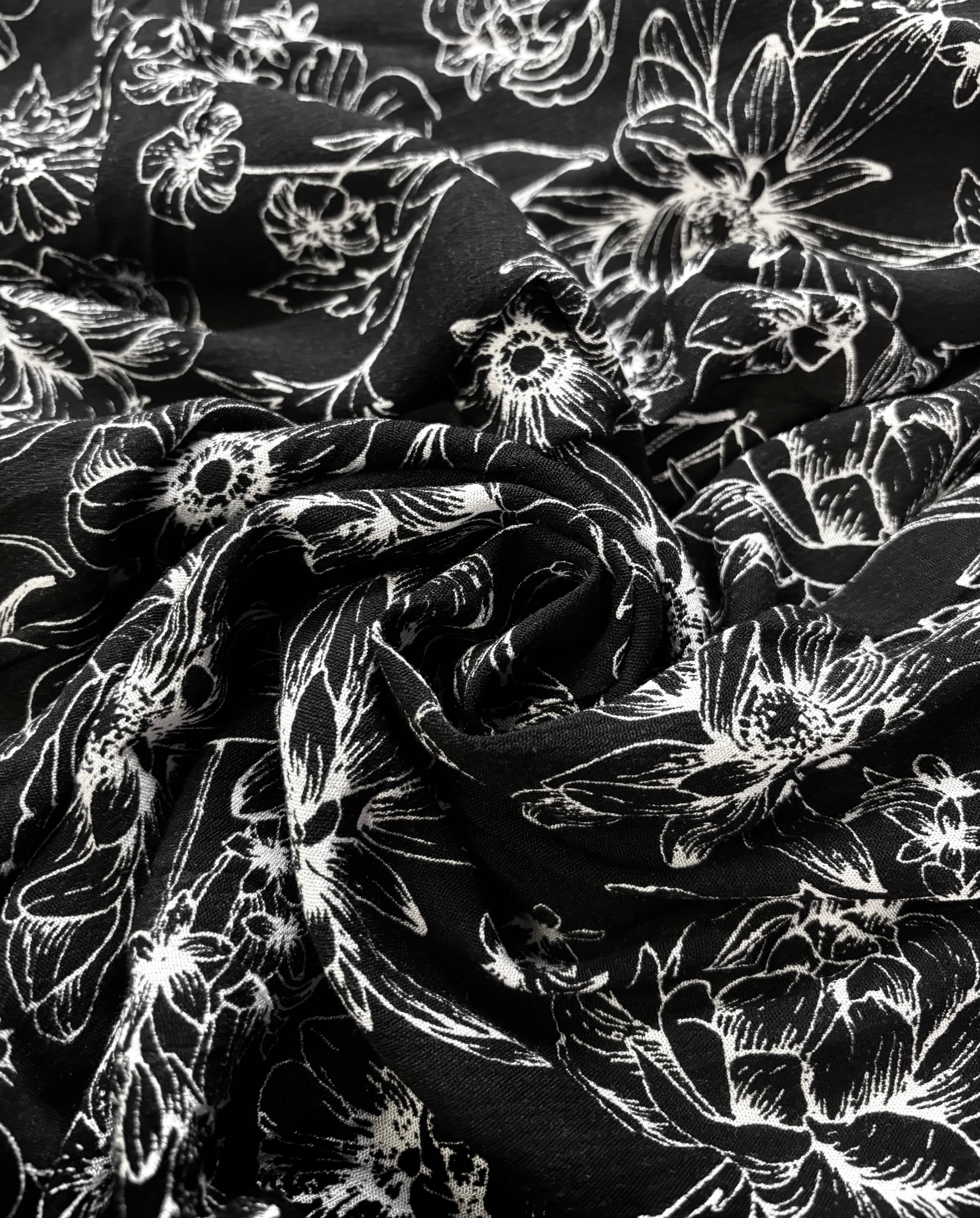 Floral | Crinkle Rayon