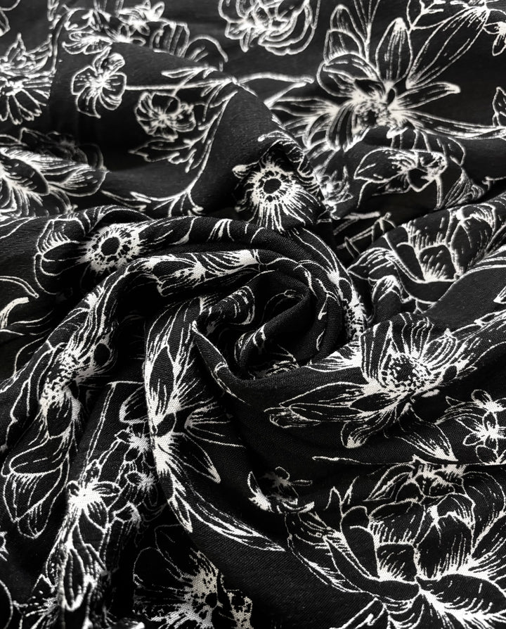 Floral | Crinkle Rayon